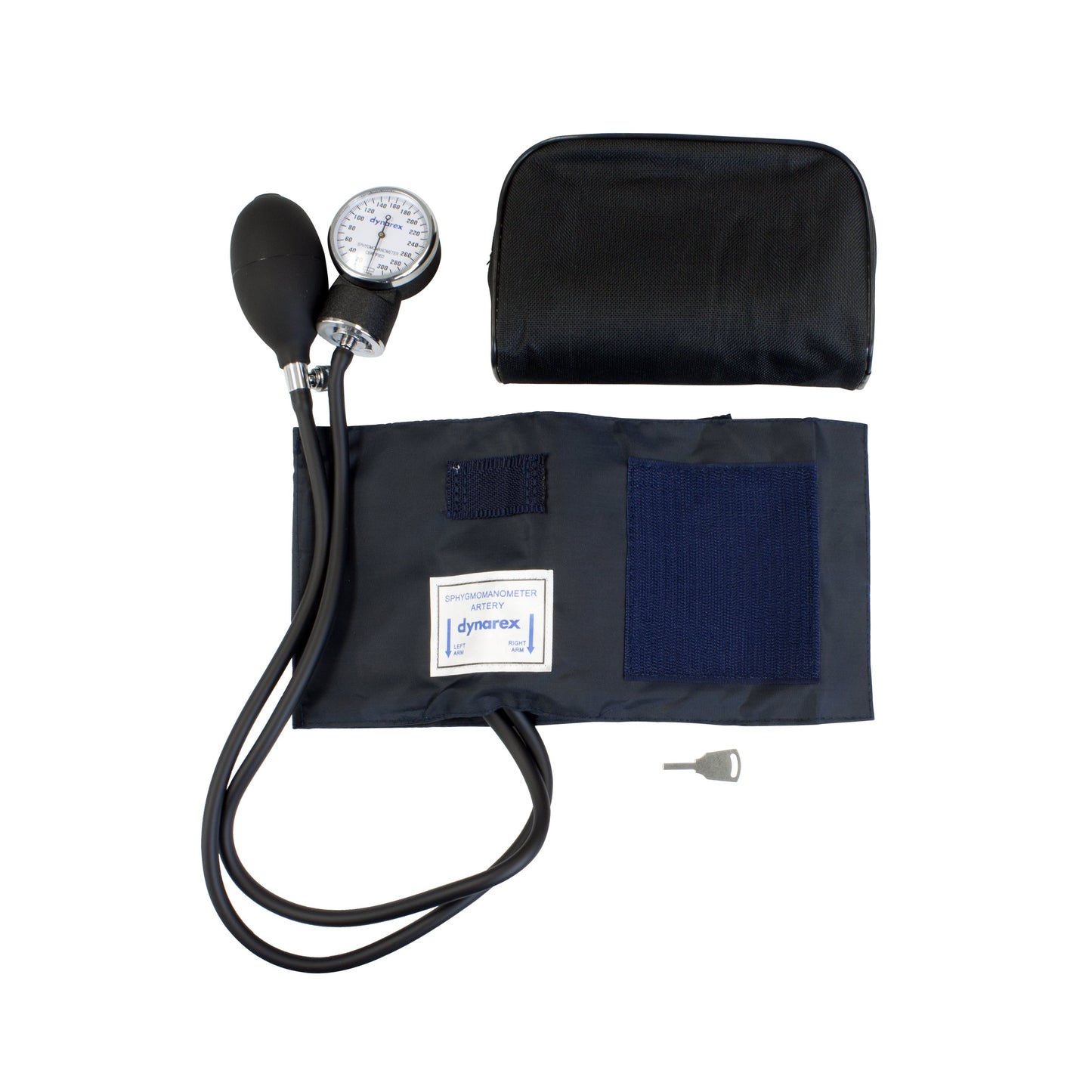 Aneroid Sphygmomanometer Unit Dynarex® Adult Cuff Nylon Cuff 19 - 27 cm Pocket Aneroid