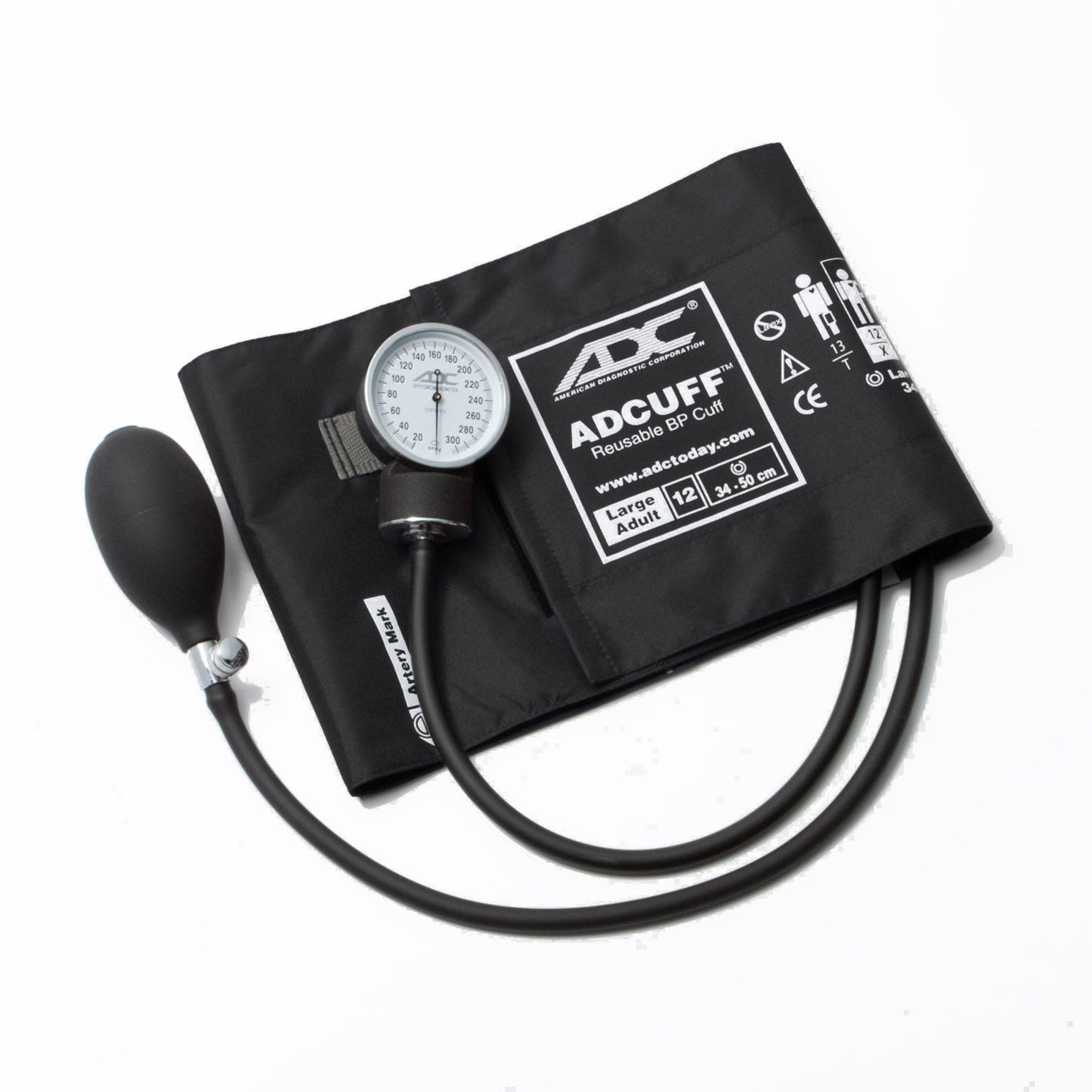 Aneroid Sphygmomanometer Unit Prosphyg™760 Series Large Adult Cuff Nylon Cuff 34 - 50 cm Pocket Aneroid