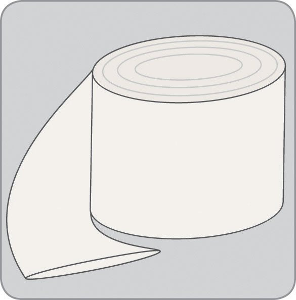 Stockinette Tubular 4 Inch X 25 Yard Unbleached Polyester NonSterile