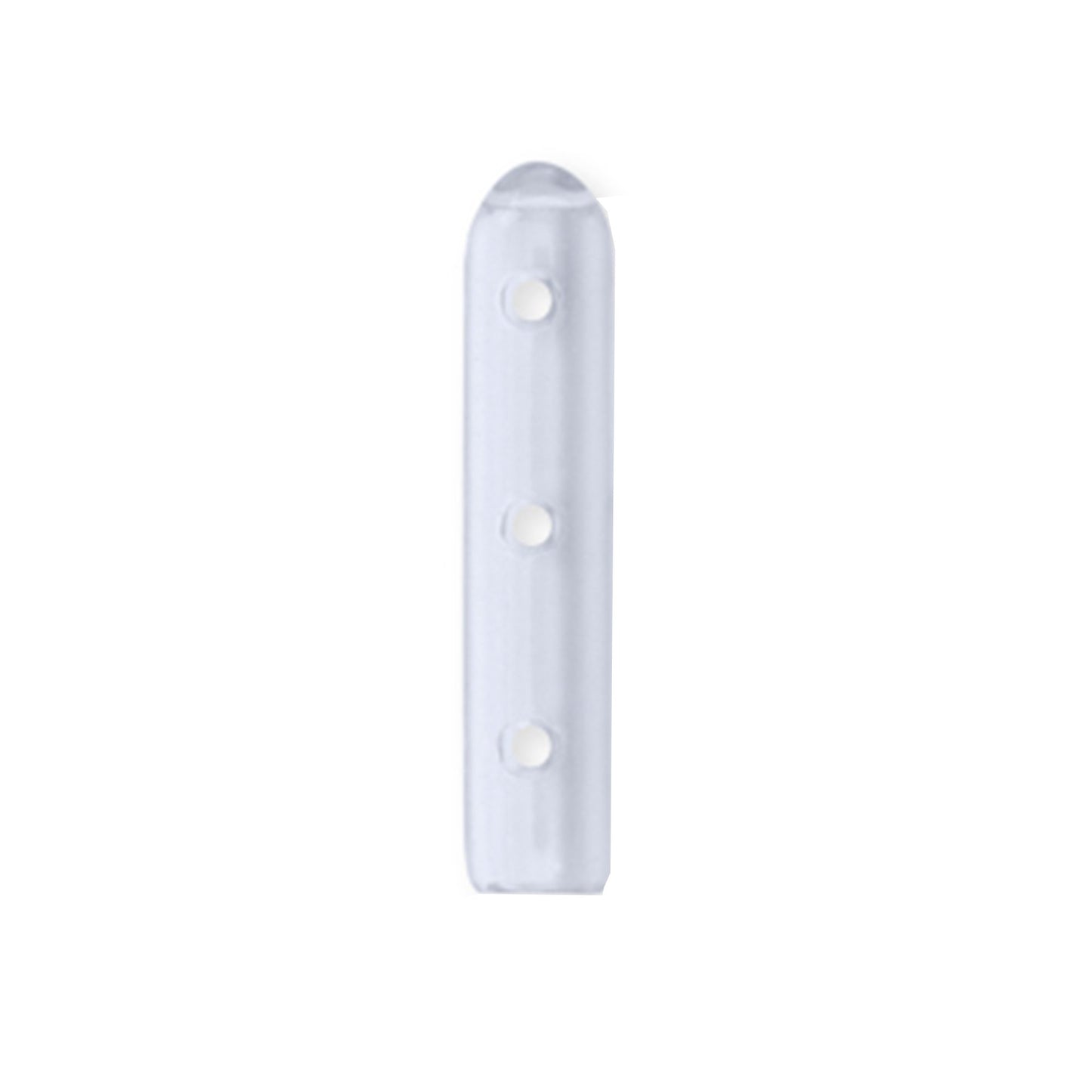 Instrument Tip Protecting Cap 0.109 OD X 0.75 L Inch, Clear, With Vent, Round, Sterile, Disposable