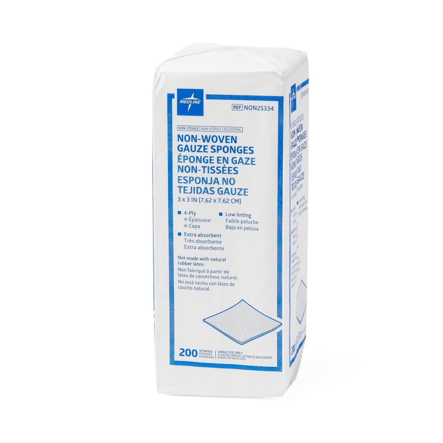 Nonwoven Sponge Avant Gauze® 3 X 3 Inch 4-Ply NonSterile 200 per Pack