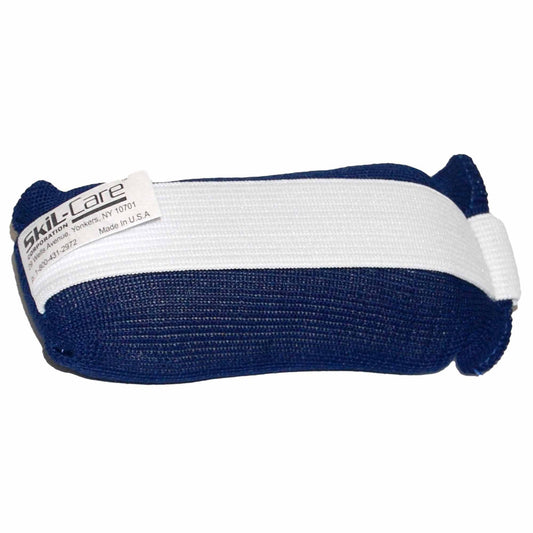 Finger Contracture Cushion Skil-Care™ Adult One Size Fits Most Left or Right Hand Blue