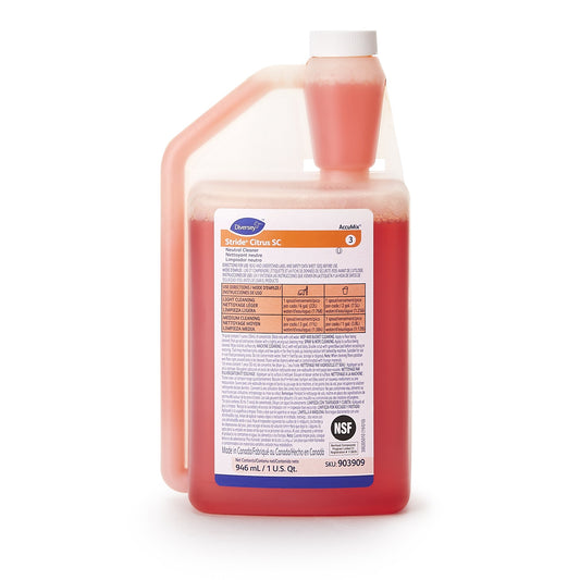 Surface Disinfectant Cleaner Diversey™ Virex® II 256 Quaternary Based Manual Pour Liquid 32 oz. Bottle Mint Scent NonSterile