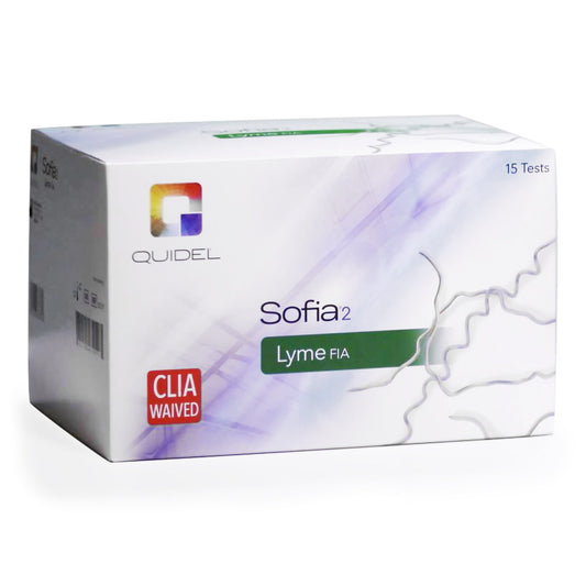 Other Infectious Disease Test Kit Sofia® 2 Lyme Disease Test 15 Tests CLIA Waived Sample Dependent
