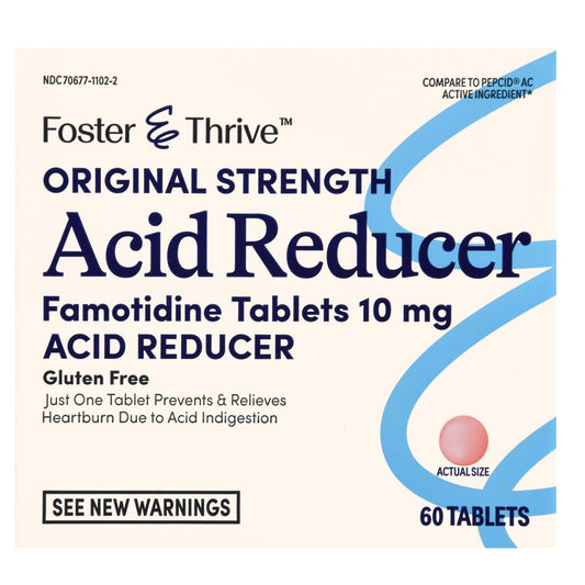 Antacid Foster & Thrive™ 10 mg Strength Tablet 60 per Box
