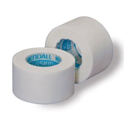 Hypoallergenic Medical Tape Kendall™ Hypoallergenic White 1 Inch X 1-1/2 Yard Paper NonSterile
