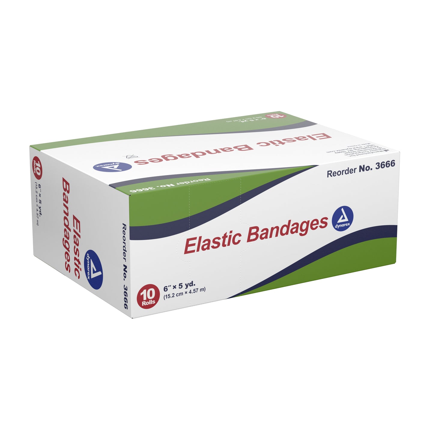 Elastic Bandage Dynarex® 6 Inch X 4-1/2 Yard Clip Detached Closure Tan NonSterile Standard Compression