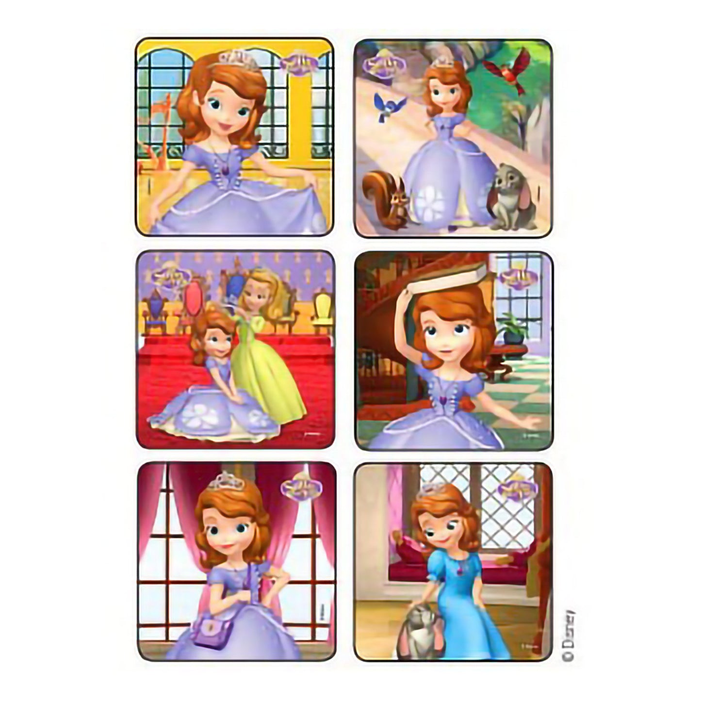 Disney® 75 per Pack Sofia the First Disney Princess Sticker 2-1/2 Inch