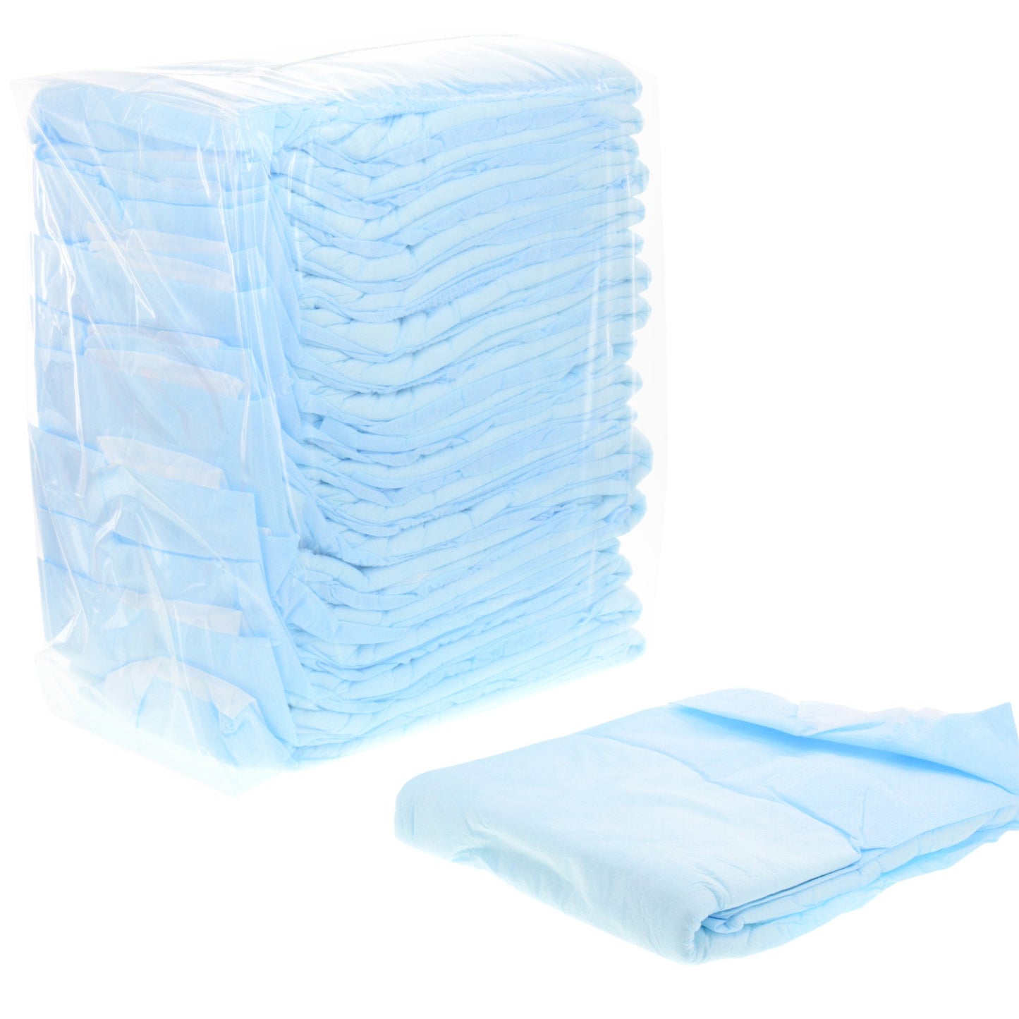 Unisex Adult Incontinence Brief Wings™ Basic Large Disposable Moderate Absorbency