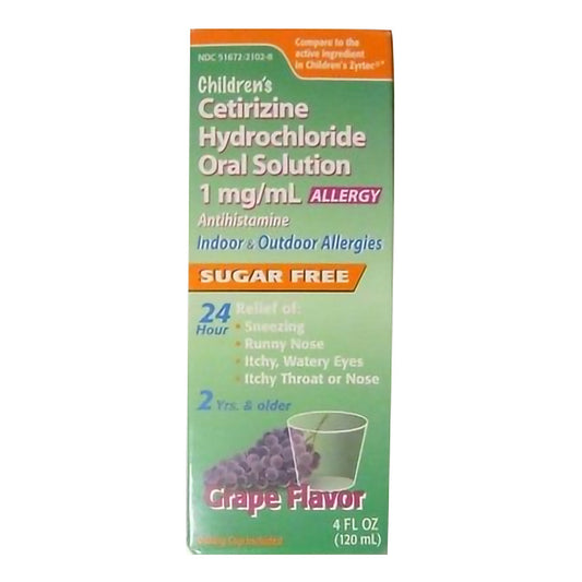 Allergy Relief 1 mg / mL Strength Oral Solution 4 oz.