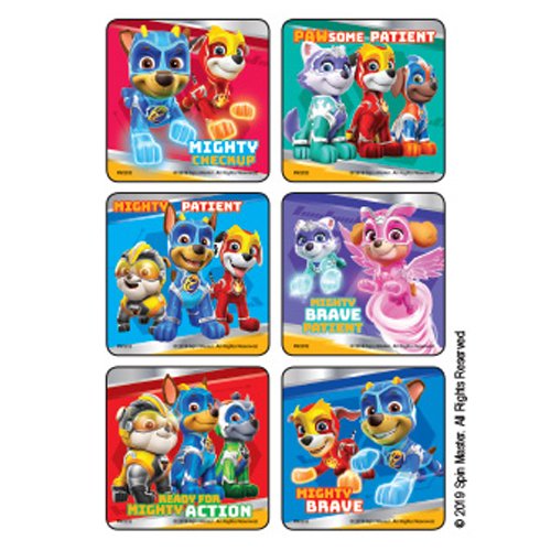 Kids Love Stickers® 75 per Pack PAW Patrol Sticker 2-1/2 Inch