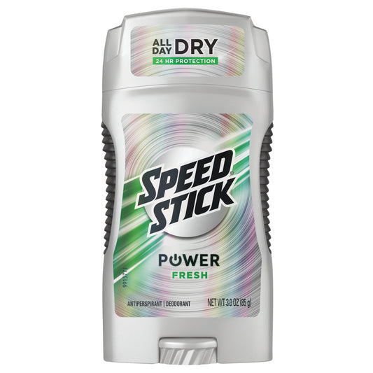 Antiperspirant / Deodorant Speed Stick® Power Solid 3 oz. Fresh Scent