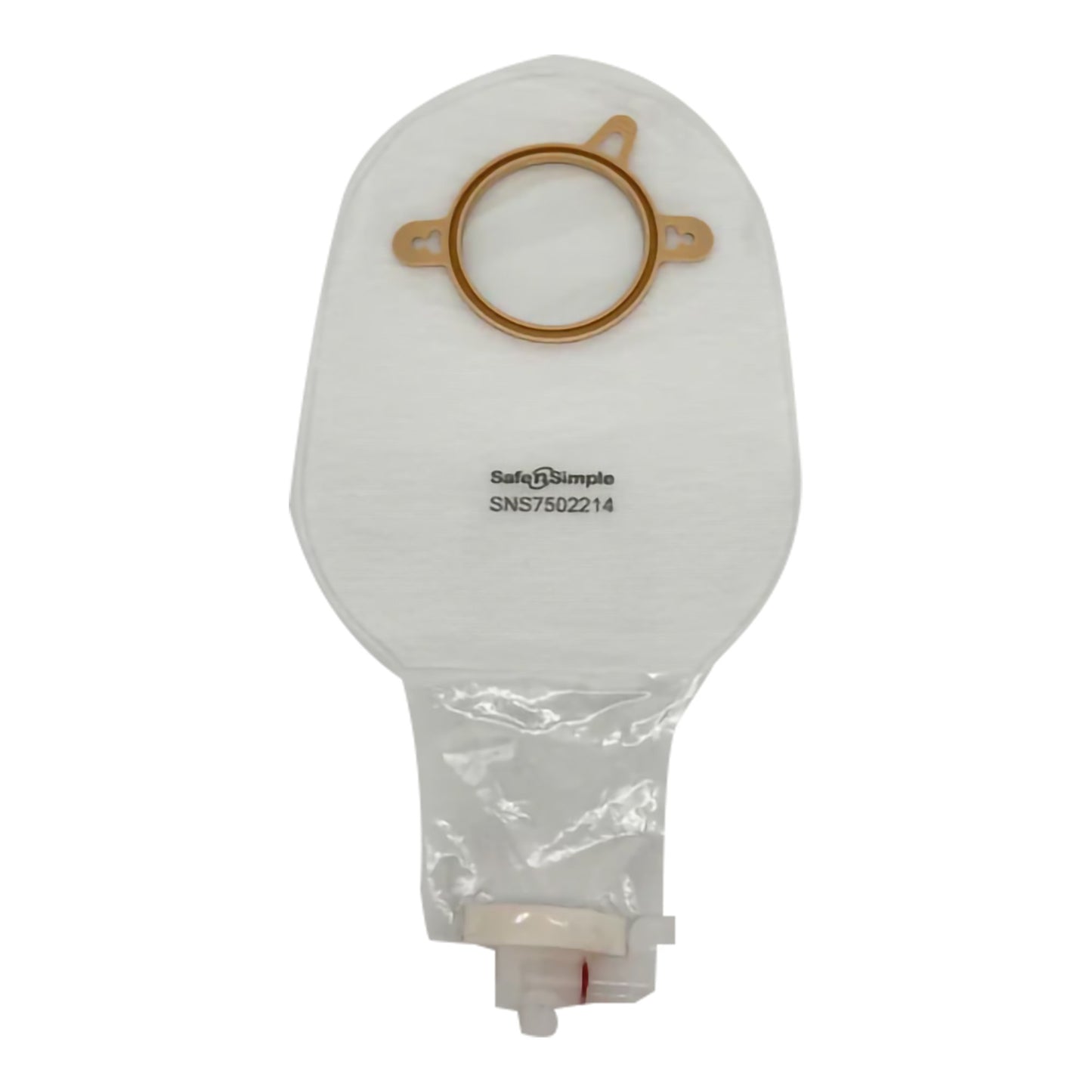 Urostomy Pouch Safe n Simple™ Two-Piece System 9 Inch Length Without Barrier Drainable