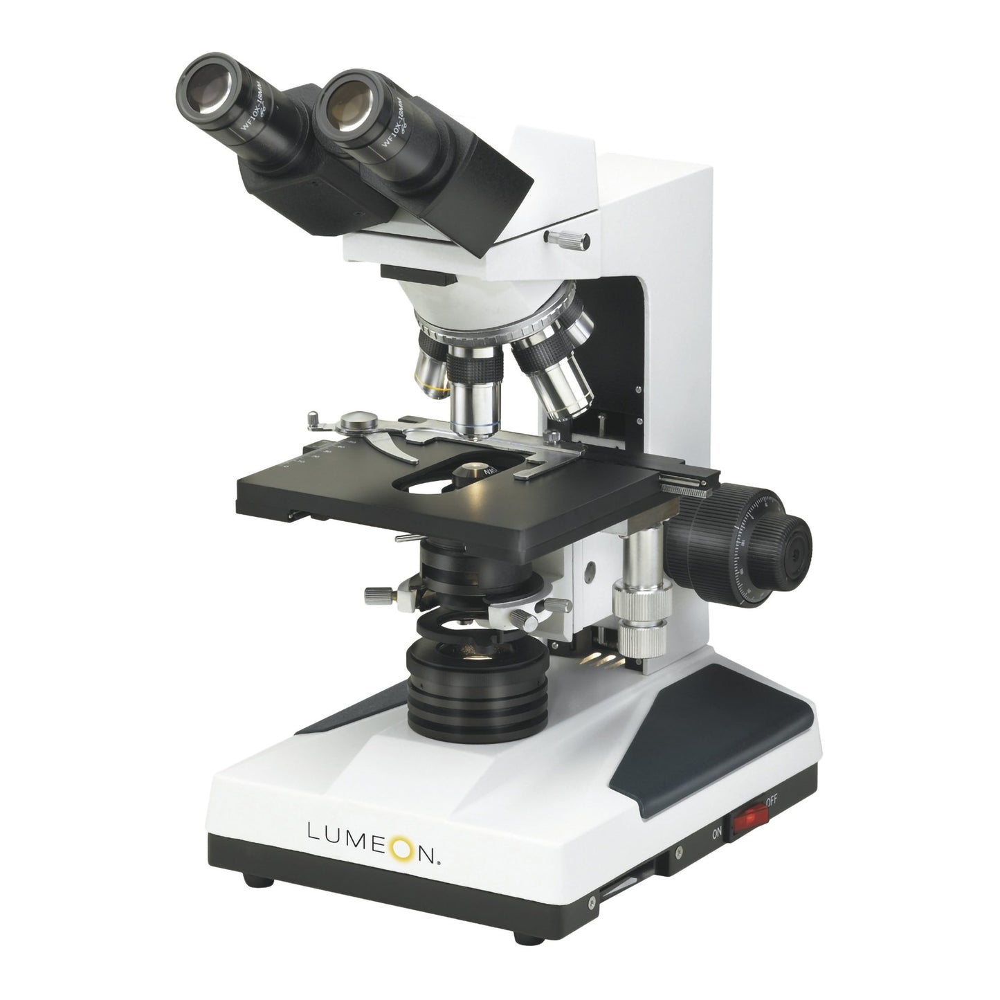 McKesson LUMEON™ Hematology Microscope Binocular Head 4X, 10X, 40X, 50X Oil and 100X Oil Achromatic Objectives