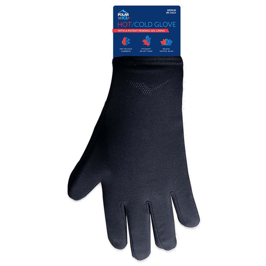 Hot / Cold Therapy Glove Polar Ice® Full Finger Large Wrist Length Ambidextrous