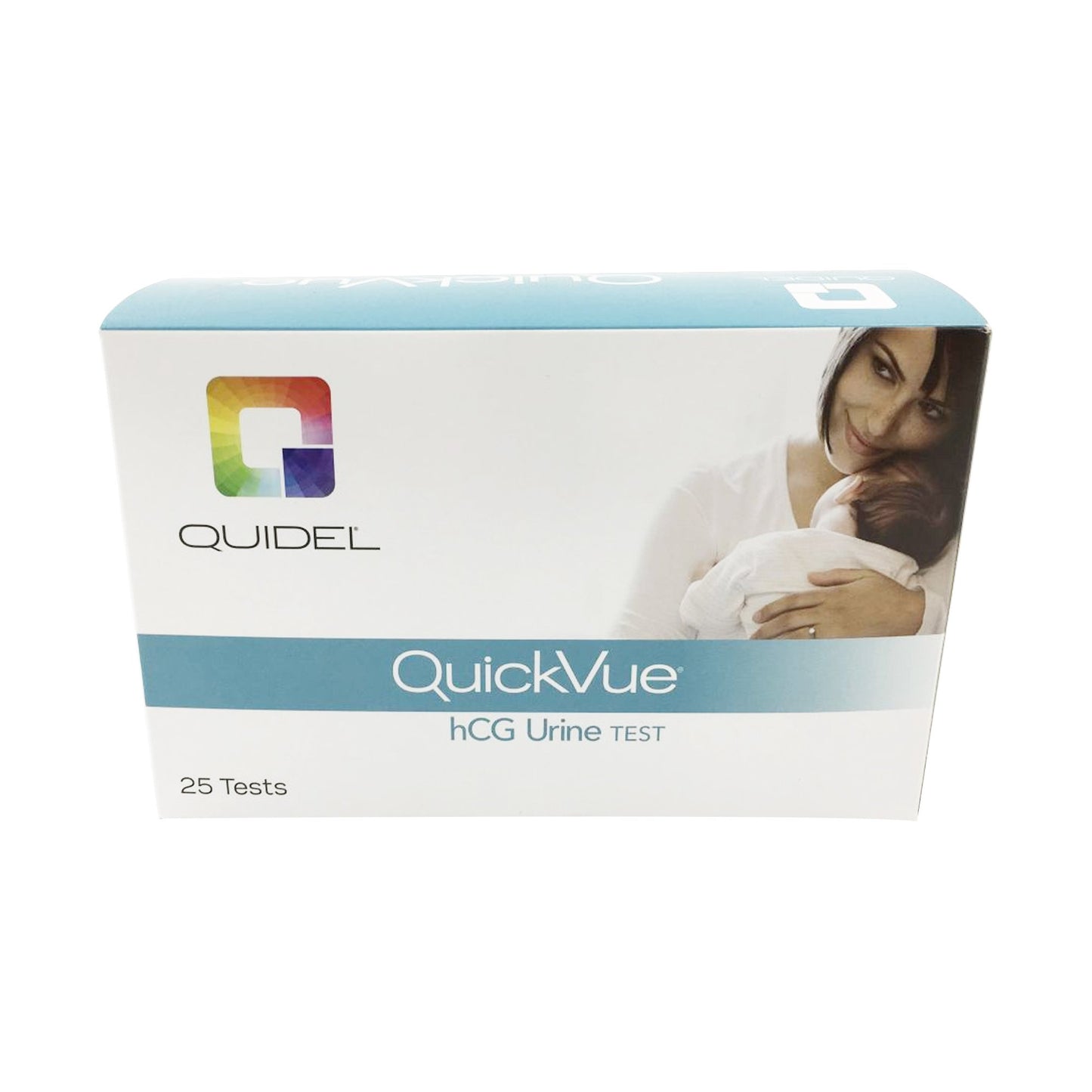 Reproductive Health Test Kit QuickVue® hCG Pregnancy Test 25 Tests CLIA Waived