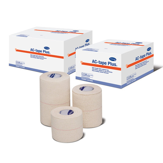 Athletic Tape AC-tape Plus® Tan 3 Inch X 5 Yard Cotton NonSterile