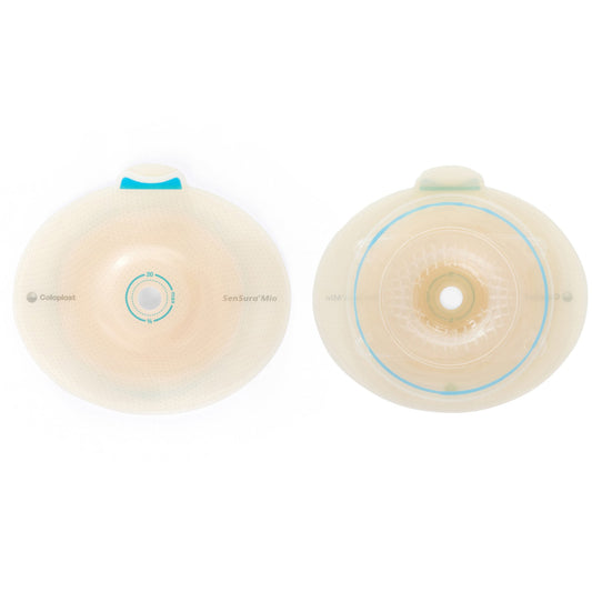 Ostomy Barrier SenSura® Mio Flex Precut, Standard Wear Elastic Adhesive 50 mm Flange Red Code System 13/16 Inch Opening