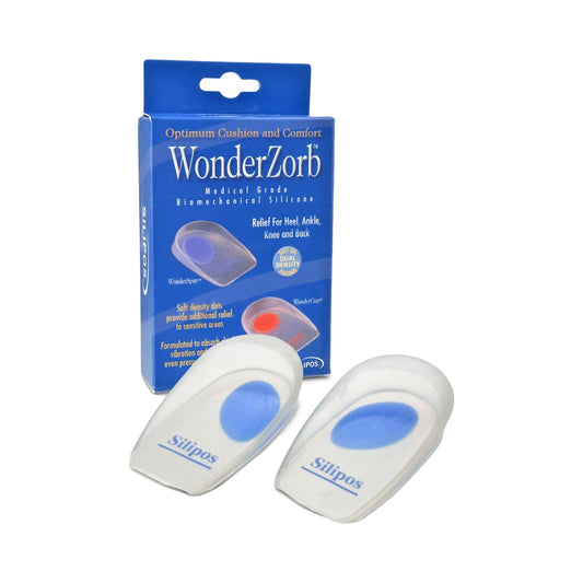 Heel Cup WonderZorb® WonderSpur Heel Support Wonderzorb Female 12 and Up / Male 11 and Up Blue