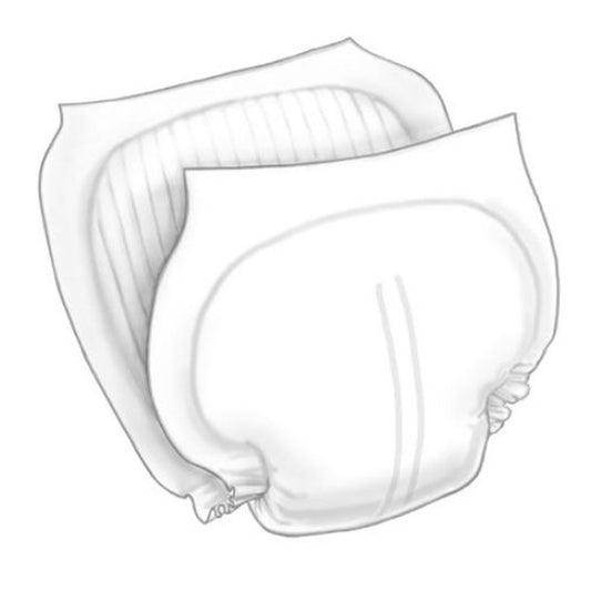 Incontinence Liner Wings™ 13 X 24 Inch Heavy Absorbency Super Absorbent Core One Size Fits Most