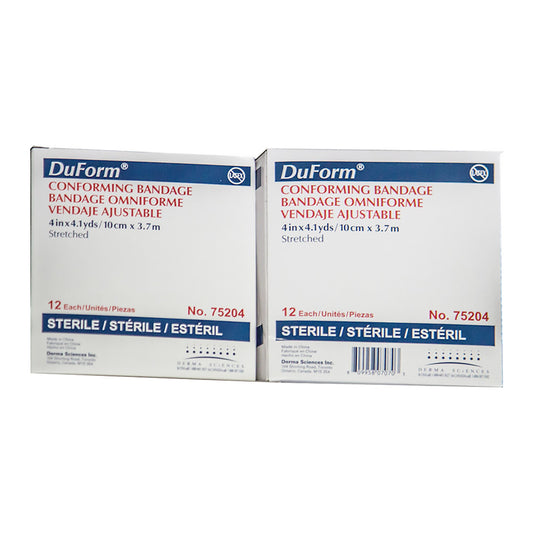 Conforming Bandage Duform 4 Inch X 4-1/10 Yard 1-Ply Sterile 1 per Pack
