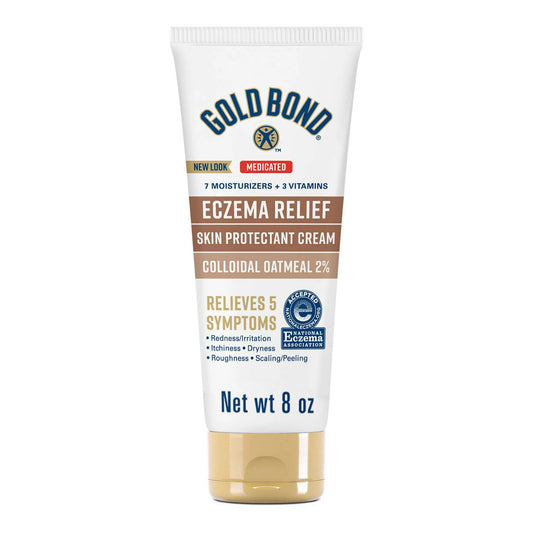 Skin Protectant Gold Bond® Eczema Relief 8 oz. Tube Unscented Cream