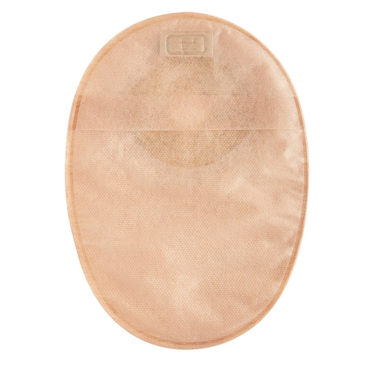 Ostomy Pouch Esteem®+ One-Piece System 8 Inch Length Flat, Trim to Fit 1-9/16 Inch Stoma Closed End