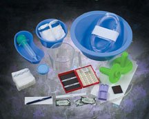 Surgical Single Basin Set-Up Kit Medline Sure Set Single Basin