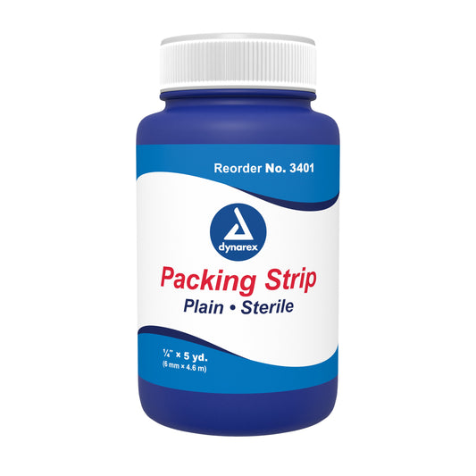 Wound Packing Strip Non-impregnated 1/4 Inch X 5 Yard Sterile
