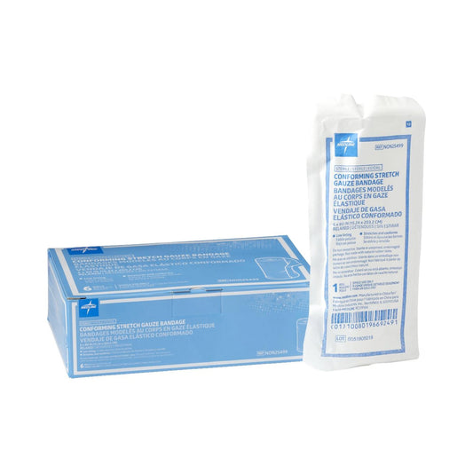 Conforming Bandage Medline 6 X 75 Inch 1-Ply Sterile 1 per Pack