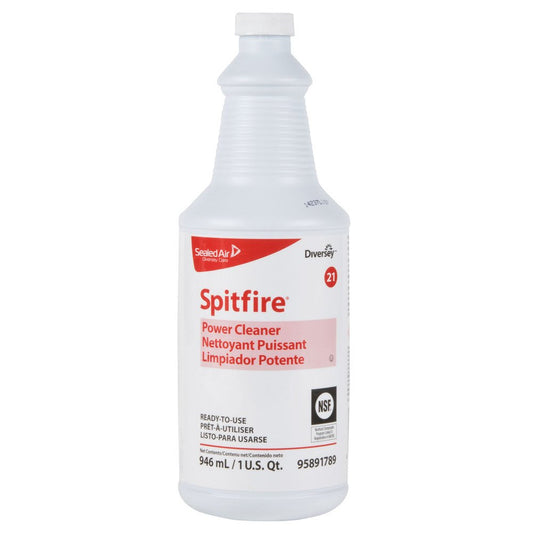 Surface Cleaner Diversey™ Spitfire® Alcohol Based Trigger Spray Liquid 32 oz. Bottle Pine Scent NonSterile