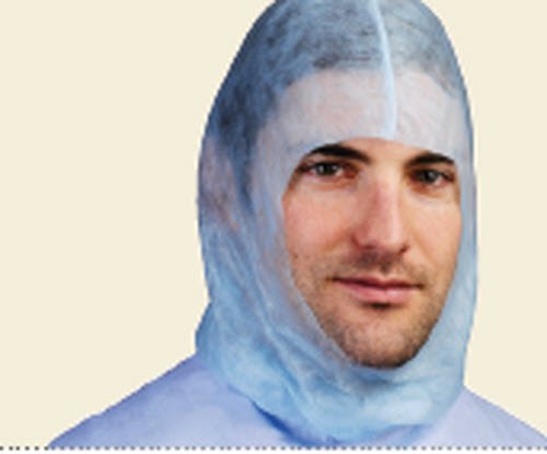 Surgical Head Covering One Size Fits Most White Elastic Closure