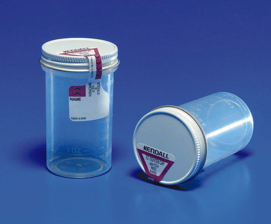 Specimen Container Precision™ 2-1/2 X 2-3/4 Inch 120 mL (4 oz.) Screw Cap Unprinted Sterile