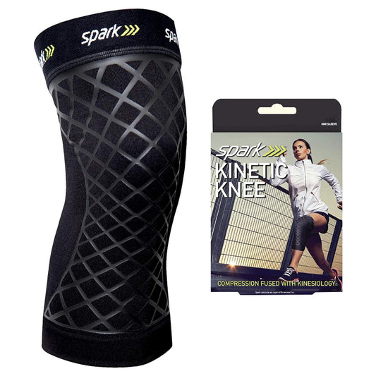 Knee Support Spark Kinetic Knee Medium Without Fastening 14 to 16 Inch Knee Circumference Left or Right Knee