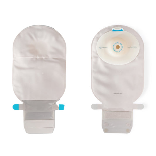 Ostomy Pouch SenSura® Mio Convex One-Piece System 11 Inch Length, Maxi Deep Convex, Trim to Fit 5/8 to 1-5/16 Inch Stoma Drainable