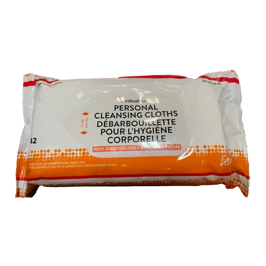 Incontinence Care Wipe Cardinal Health™ Soft Pack Unscented 42 Count