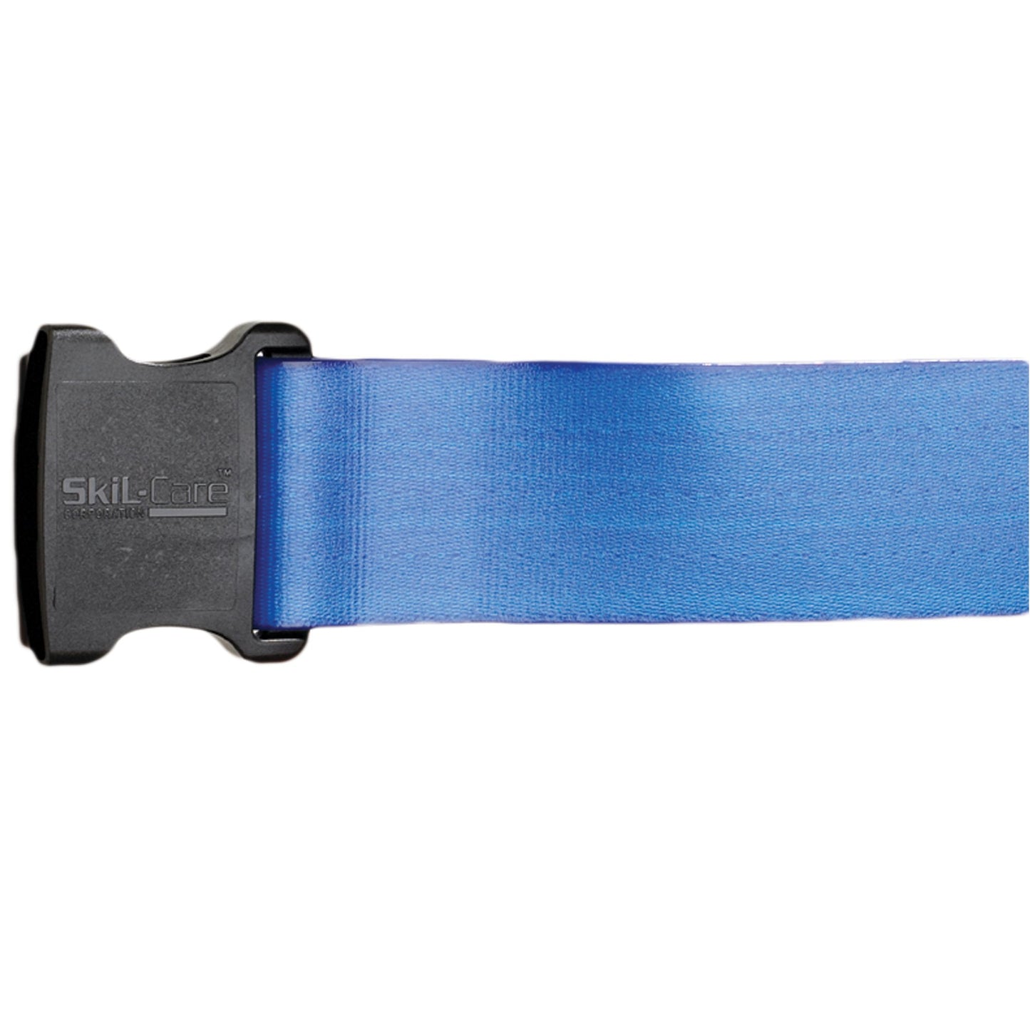 Gait Belt SkiL-Care™ PathoShield 60 Inch Length Blue Plastic Coated Webbing