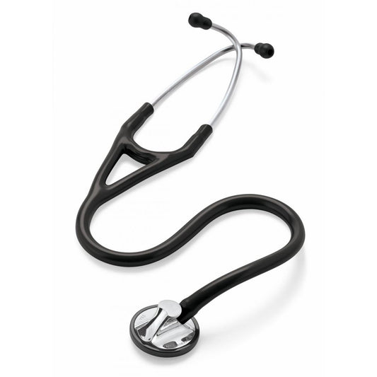 Cardiology Stethoscope 3M™ Littmann® Master Cardiology™ Black 1-Tube 27 Inch Tube Single Sided Chestpiece