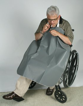 Smoker's Apron AliMed® Gray