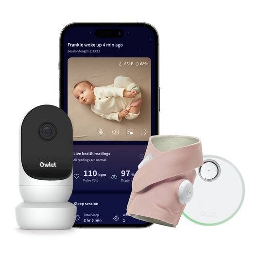 Baby Monitoring System Owlet® Dream Duo Dusty Rose