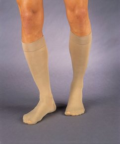 Compression Stocking Jobst® Relief Thigh High X-Large Beige Open Toe