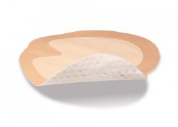 Super Absorbent Dressing Eclypse® Adherent Sacral 6-1/2 X 7-1/2 Inch Sacral