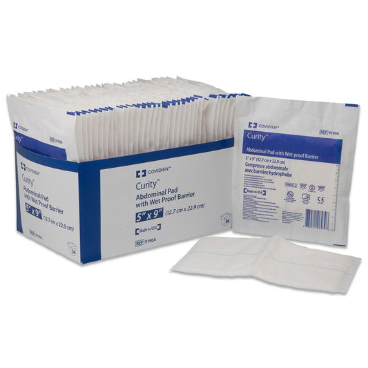 Abdominal Pad Curity™ 8 X 10 Inch NonSterile 1 per Pack
