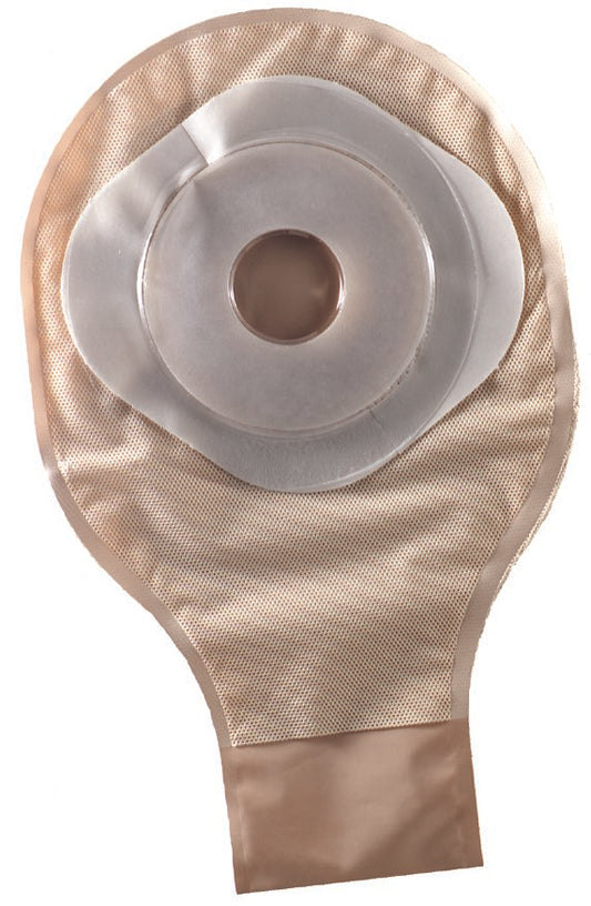 Colostomy Pouch ActiveLife® One-Piece System 10 Inch Length Flat, Pre-Cut 2 Inch Stoma Drainable