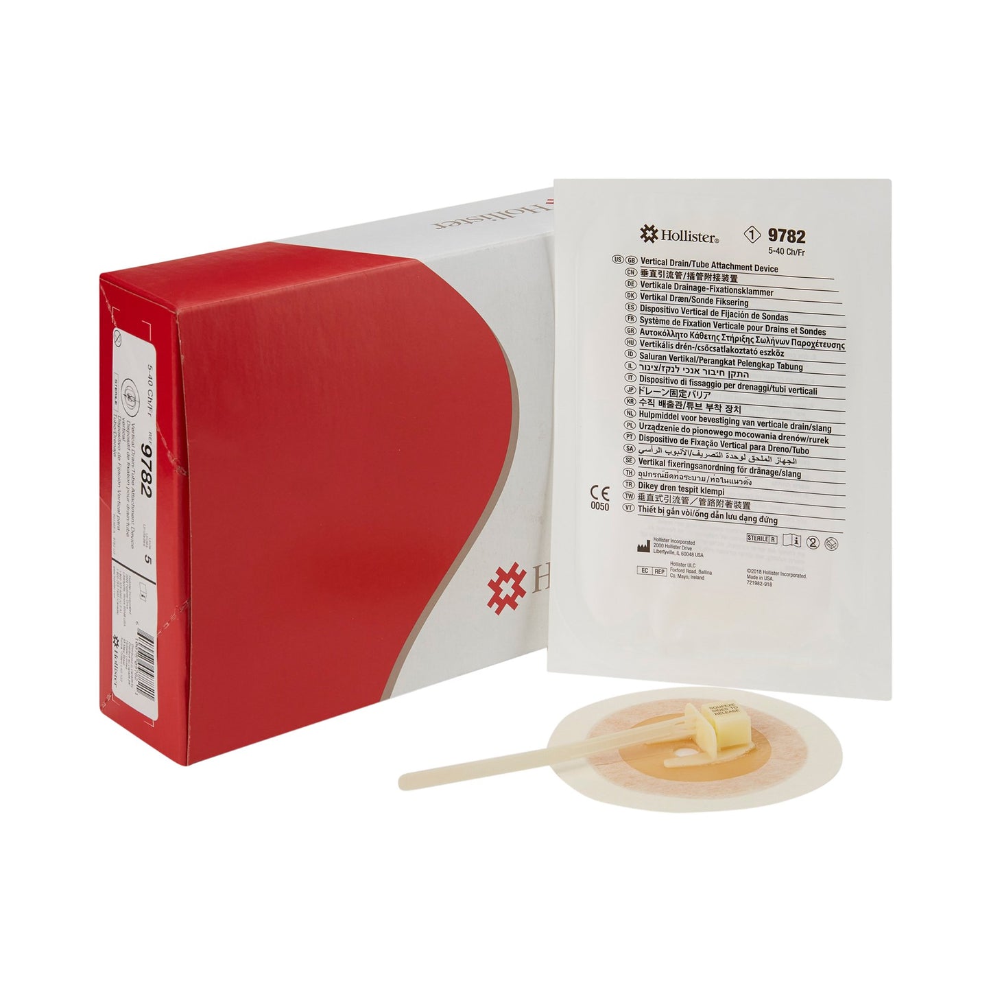 Vertical Tube Attachment Device Hollister Sterile