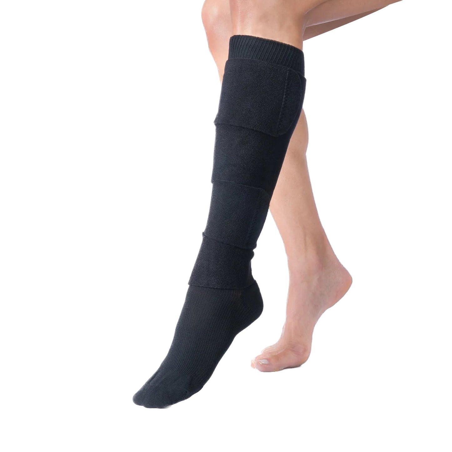 Compression Wrap Jobst® FarrowWrap® 4000 Medium / Regular Black Leg