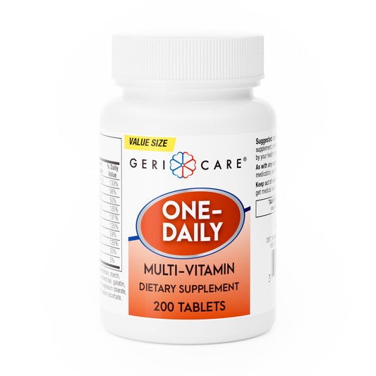 Multivitamin Supplement Geri-Care® Tablet 200 per Bottle