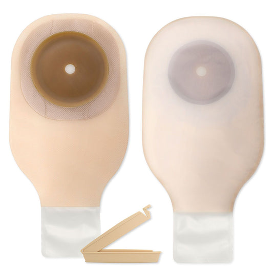 Colostomy Pouch Premier™ Flextend™ One-Piece System 12 Inch Length Convex, Trim to Fit Drainable