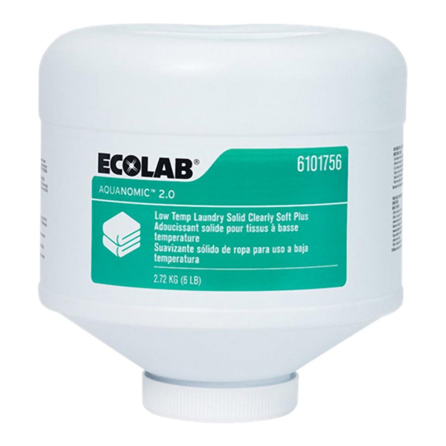 Laundry Detergent Aquanomic™ 2.0 Solid Clearly Plus 6 lbs. Bottle Capsule Scented