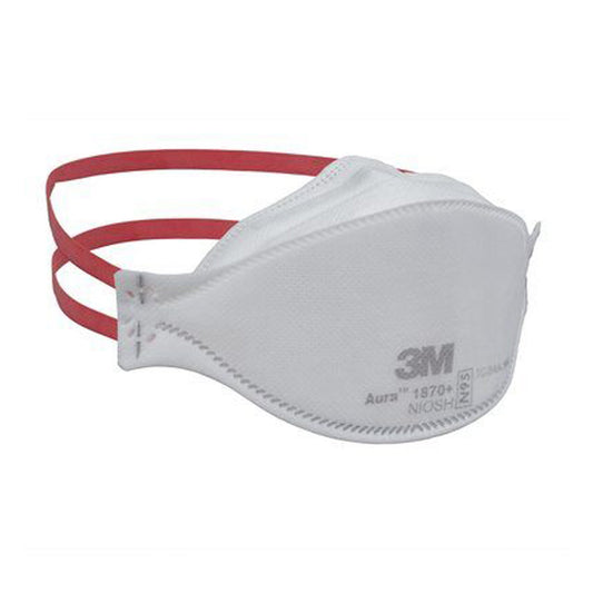 Particulate Respirator / Surgical Mask 3M™ Aura™ Medical N95 ASTM F1862 Elastic Strap One Size Fits Most